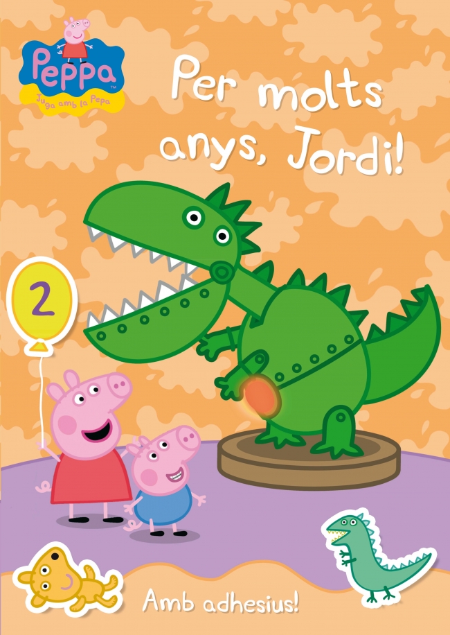 Peppa Pig. Quadern d'activitats - Per molts anys, Jordi!