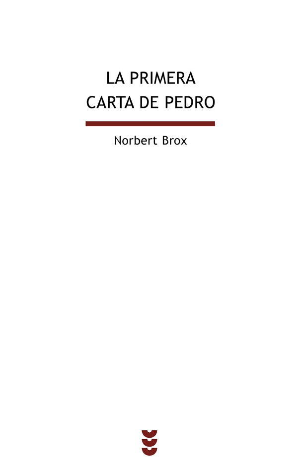 La primera Carta de Pedro