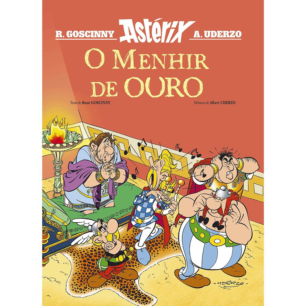 O Menhir de Ouro. Astérix