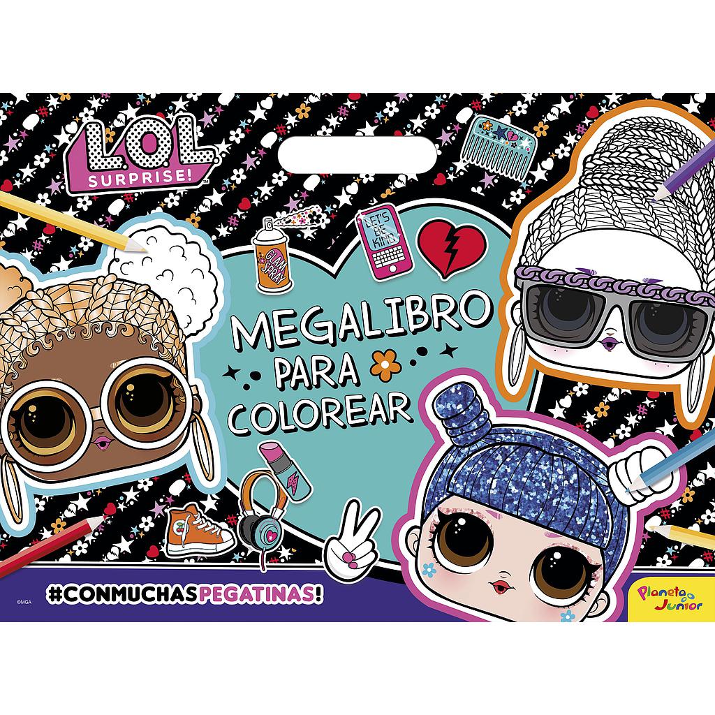 L.O.L. Surprise! Megalibro para colorear