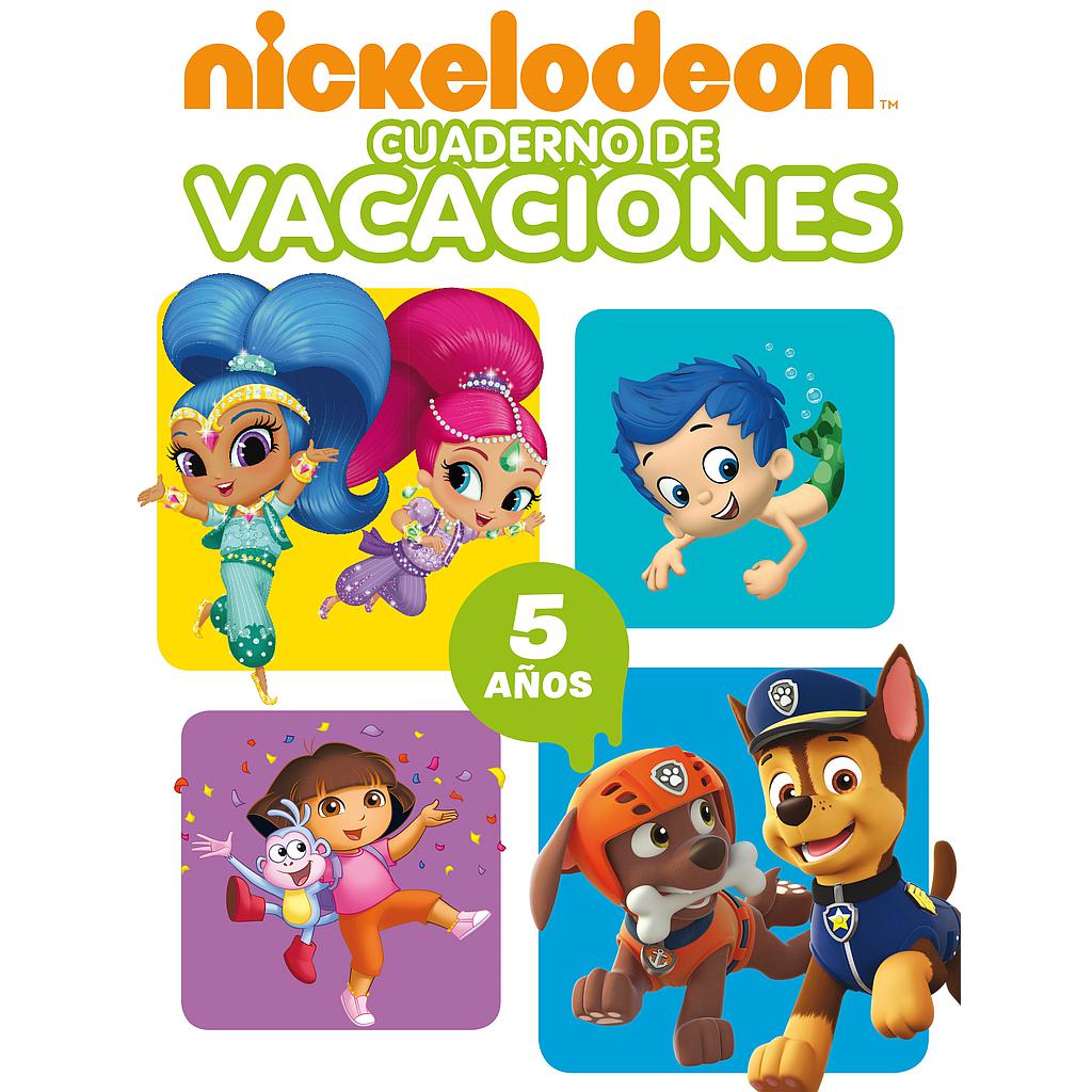 Nickelodeon. Cuaderno de vacaciones - 5 años (Cuadernos de vacaciones de Nickelodeon)