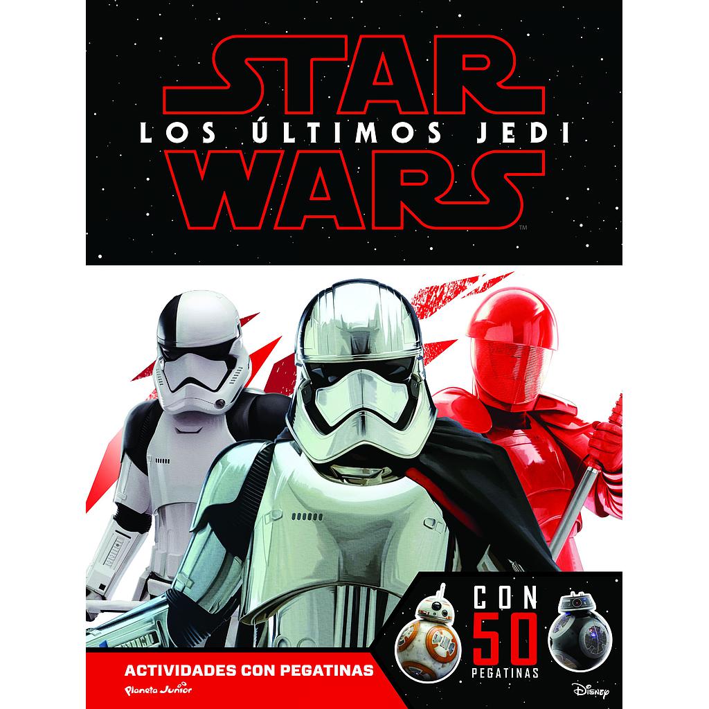 Star Wars. Los últimos Jedi. Actividades con pegatinas