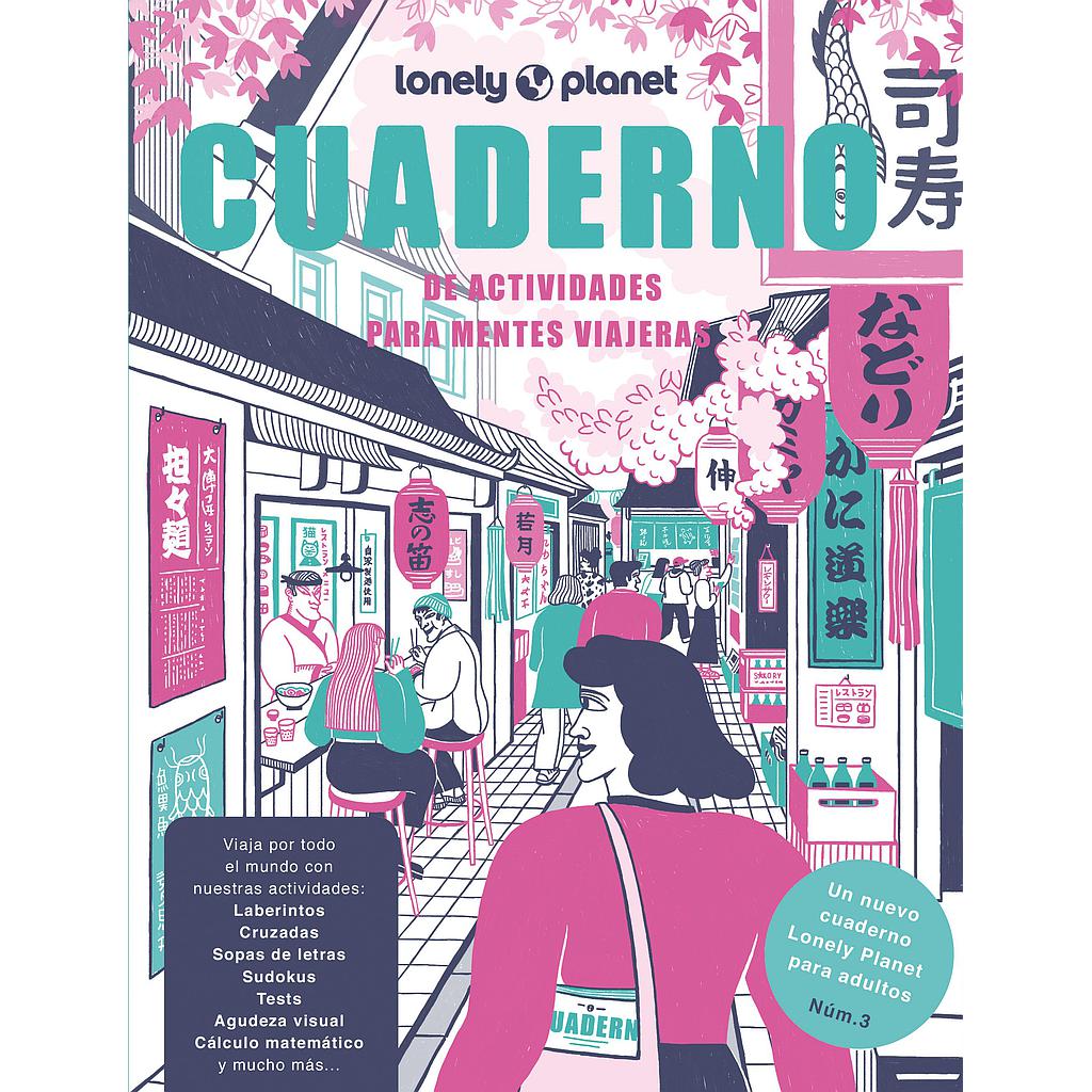 Cuaderno de actividades para mentes viajeras vol. 3