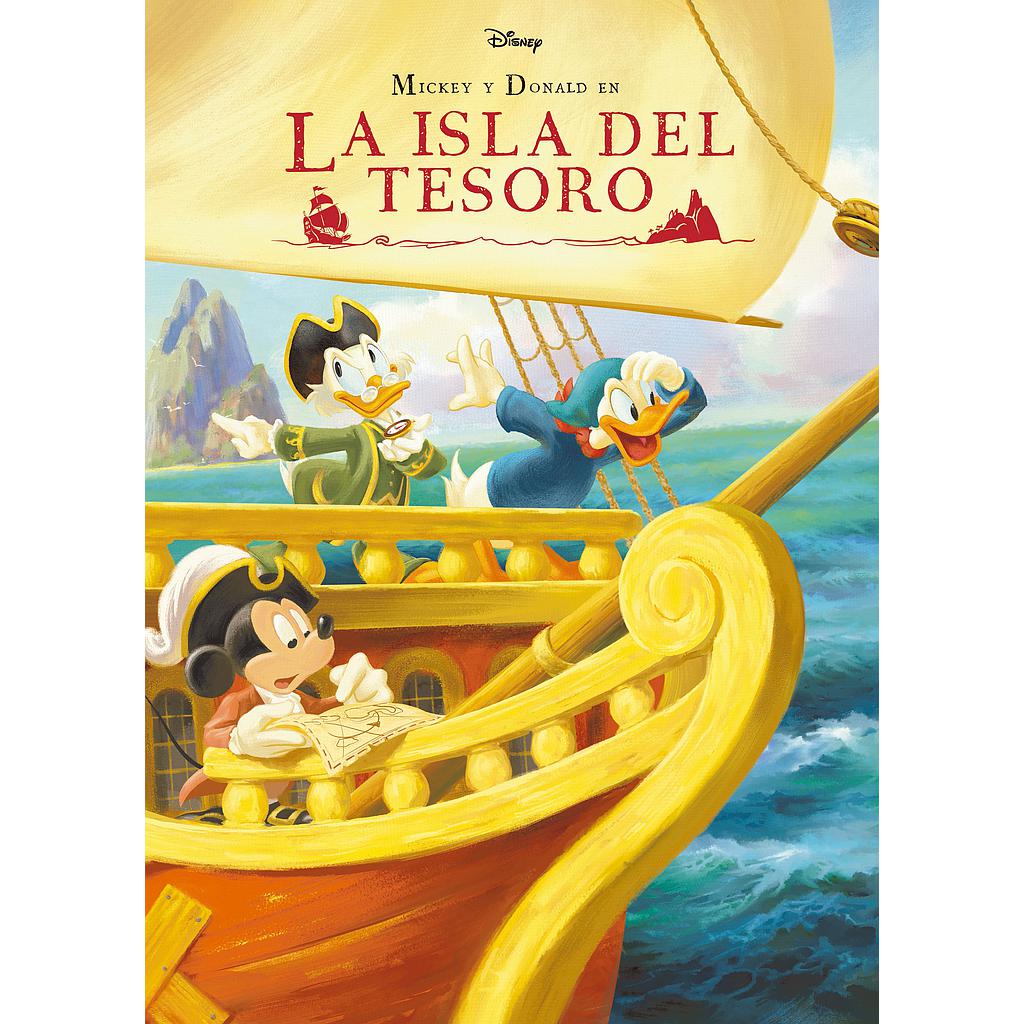 Mickey y Donald en La Isla del Tesoro