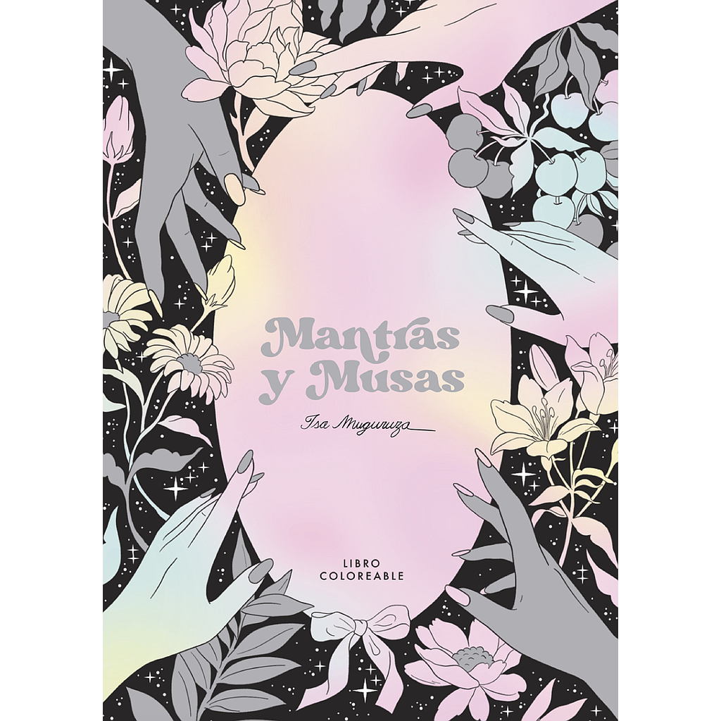 Libro para colorear "Mantras y musas"