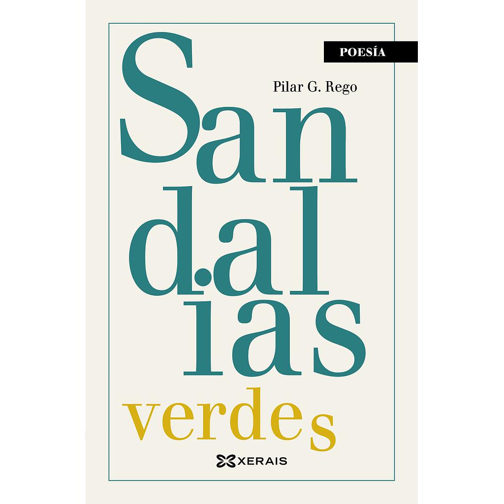 Sandalias verdes, zapatos azuis e cans negros
