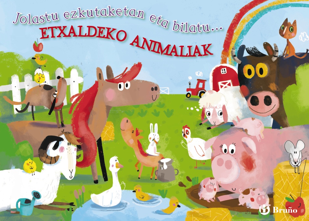Jolastu ezkutaketan eta bilatu... ETXALDEKO ANIMALIAK