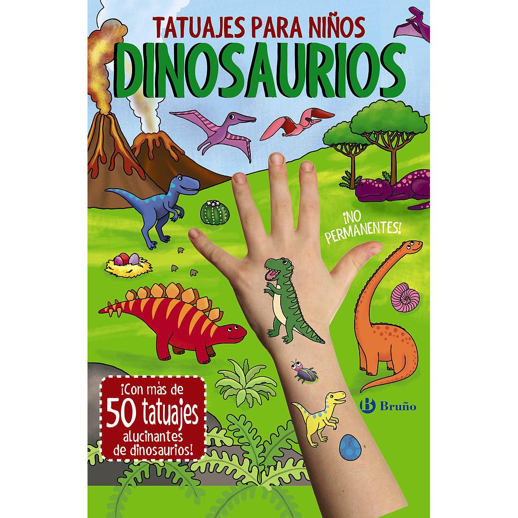 Tatuajes para niños. Dinosaurios