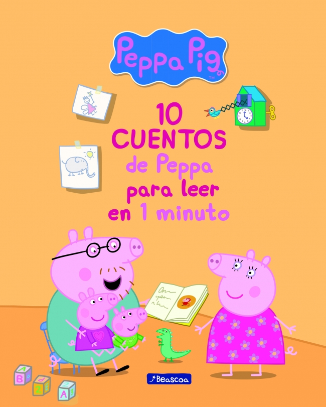 Peppa Pig. Recopilatorio de cuentos - 10 cuentos de Peppa para leer en 1 minuto