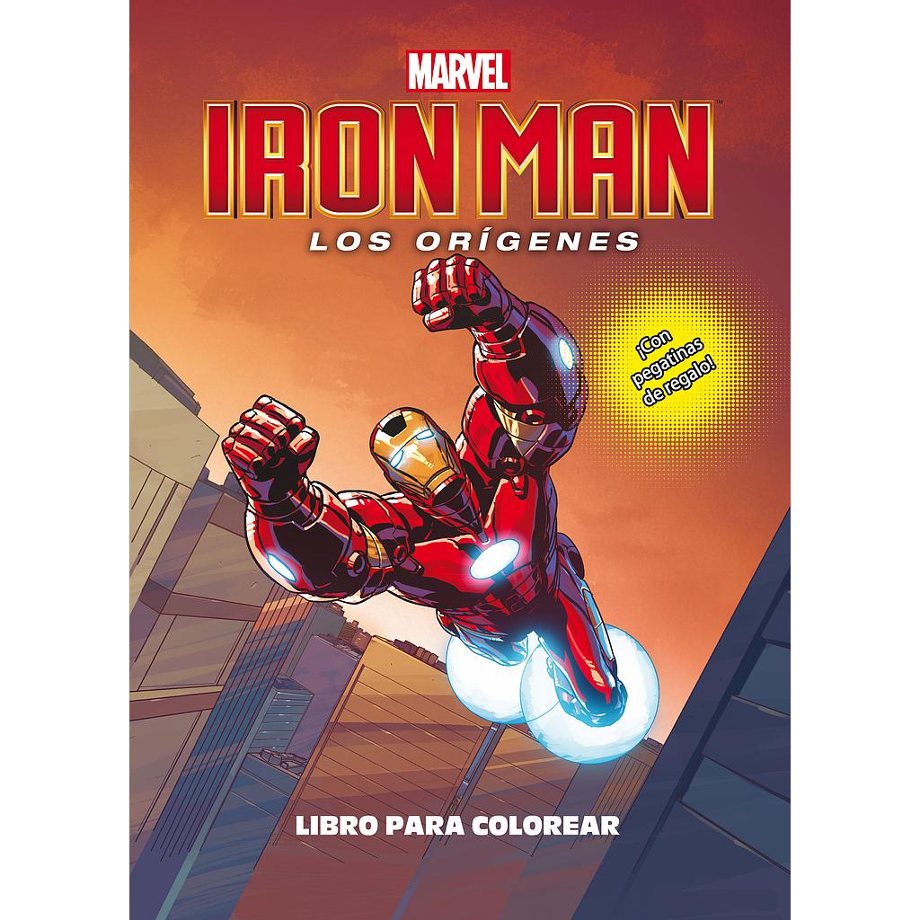 Iron Man. Los orígenes. Libro para colorear