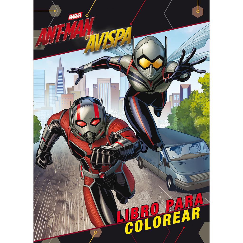 Ant-Man y la Avispa. Libro para colorear