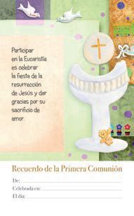 LAMINA RECUERDO PRIMERA COMUNION (MOD.10)