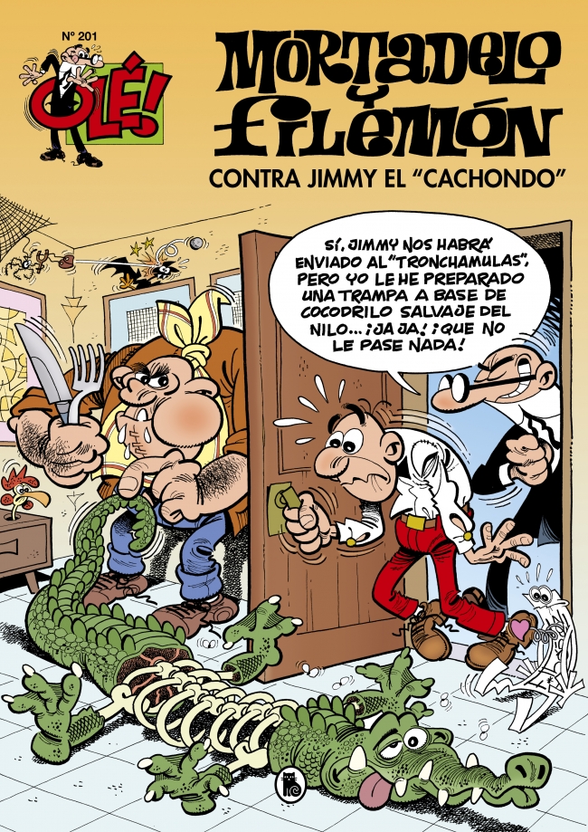 Mortadelo y Filemón. Contra Jimmy «El Cachondo» (Olé! Mortadelo 201)