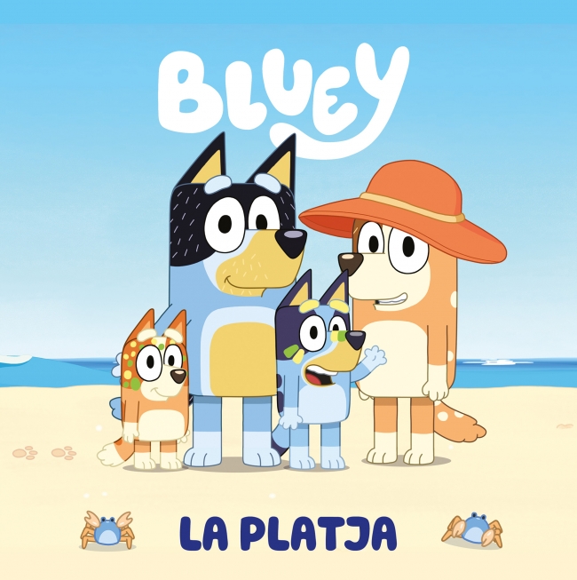 Bluey. Un conte - La platja (edició en català)