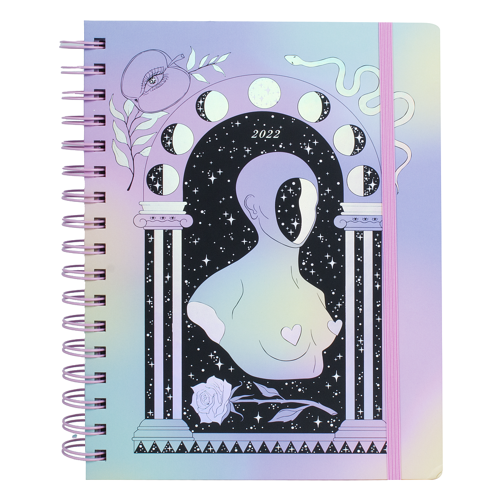 Agenda anual semana vista 2022 Isa Muguruza