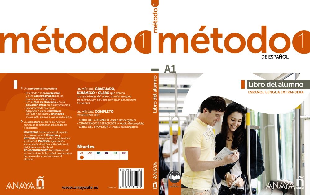 Método 1 de español (A1). Libro del alumno