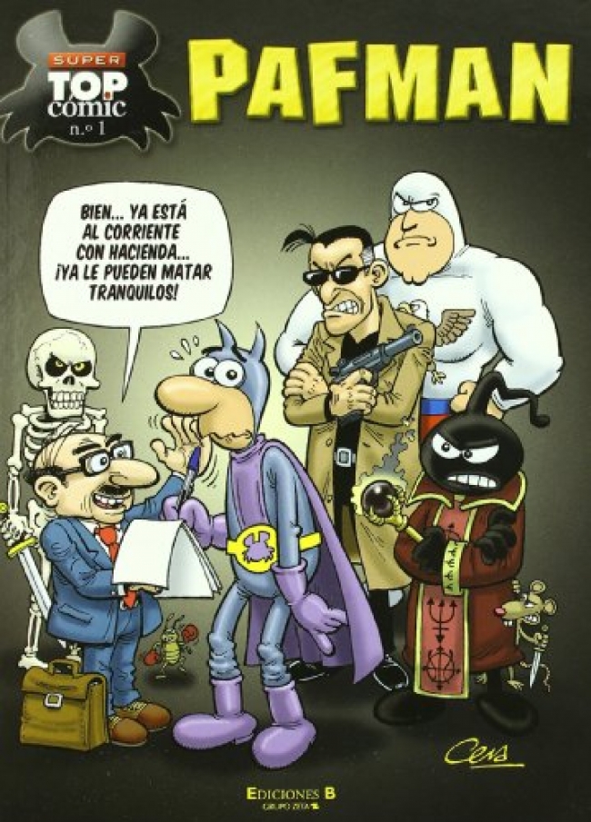 Pafman redevuelve | La noche de los vivos murientes | Pafman in U.S.A. (Súper Top Cómic Pafman 1)