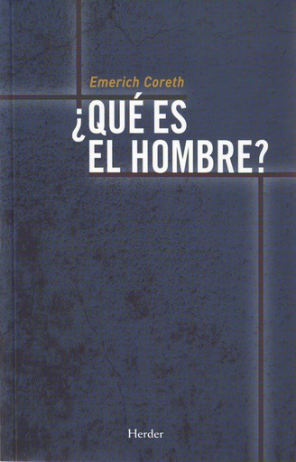 [9788425410383] ¿Qué es el hombre?