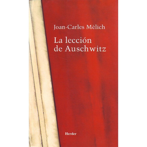 [9788425423345] LECCION DE AUSCHWITZ ,LA