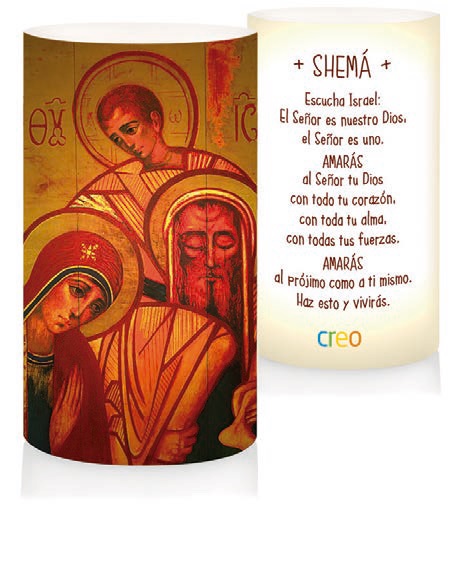 Vela led Sagrada Familia Shema