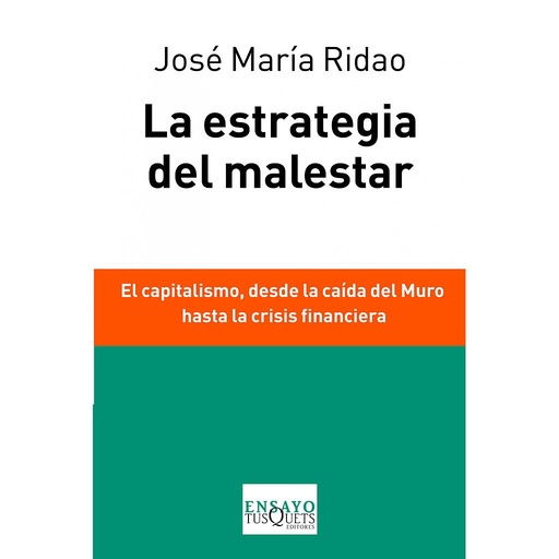 [9788483838037] LA ESTRATEGIA DEL MALESTAR