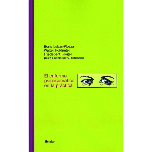 [9788425419751] El enfermo psicosomático en la práctica