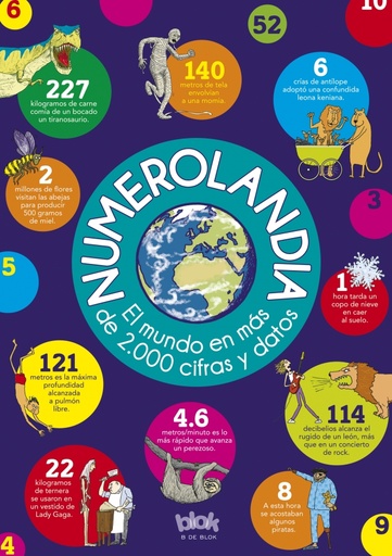 [9788416075218] Numerolandia. El mundo en más de 2000 cifras y datos
