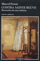 [9788483103180] Contra Sainte-Beuve