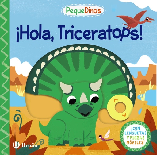 [9788469664537] PequeDinos. ¡Hola, Triceratops!