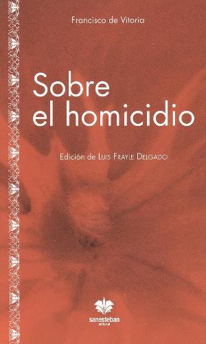 [9788482602479] Sobre el homicidio