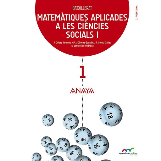 [9788467827811] Matemàtiques aplicades a les ciències socials I.