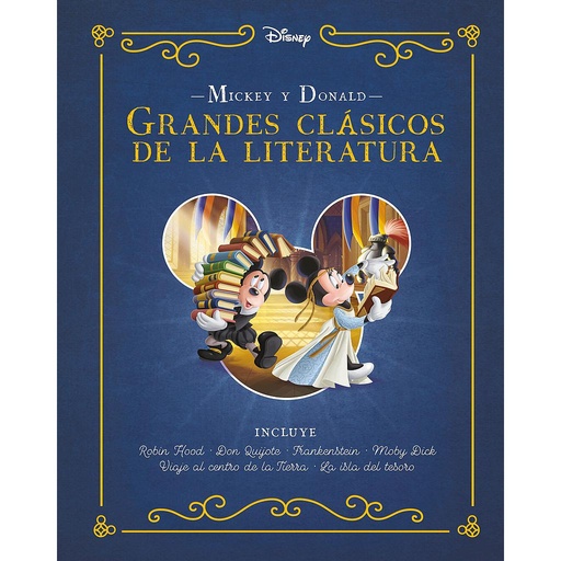 [9788418940965] Mickey y Donald. Grandes clásicos de la literatura