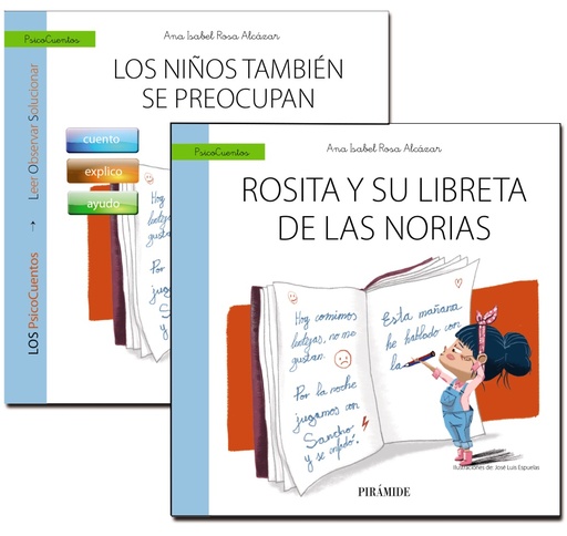 [9788436840346] Guía: Los niños también se preocupan + Cuento: Rosita y su libreta de las norias