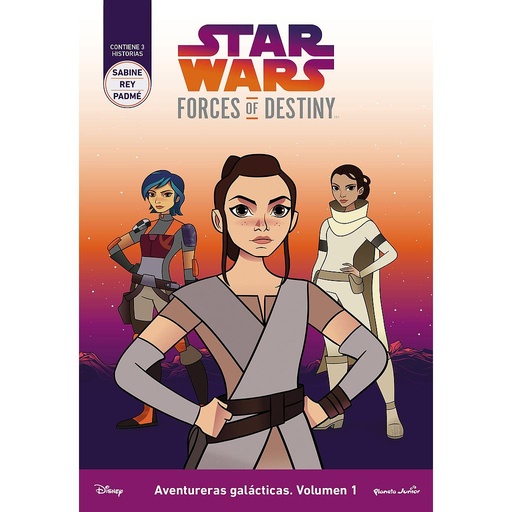 [9788408178767] Star Wars. Forces of Destiny. Aventureras galácticas. Volumen 1