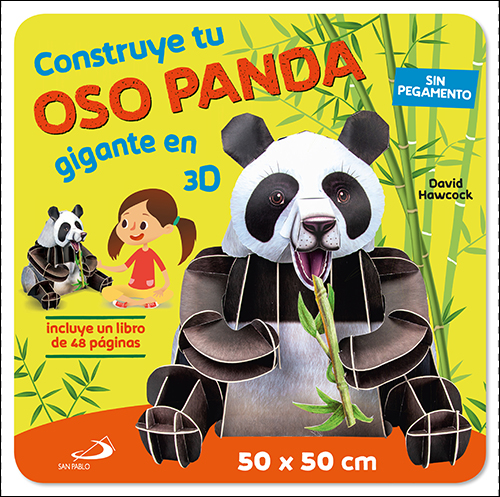 [9788428560023] Construye tu oso panda gigante en 3D
