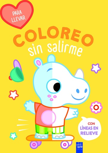 [9788408278146] Coloreo sin salirme-Para llevar. Rinoceronte