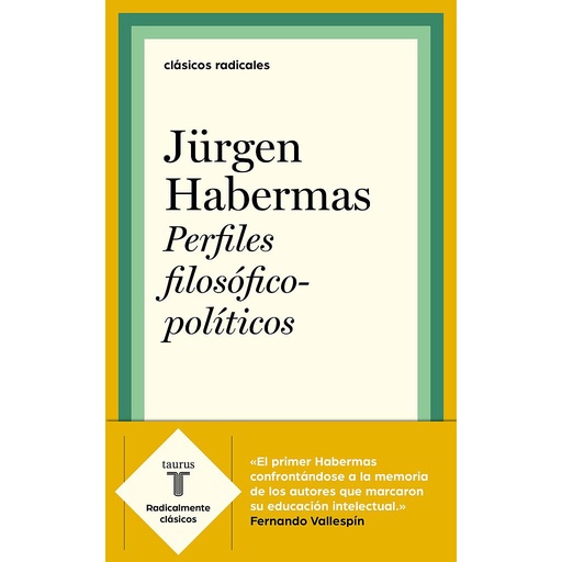 [9788430622528] Perfiles filosófico-políticos