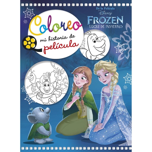 [9788416917679] Frozen. Luces de invierno. Coloreo mi historia de película