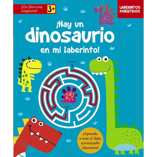 [9788469662908] Laberintos divertidos. ¡Hay un dinosaurio en mi laberinto!