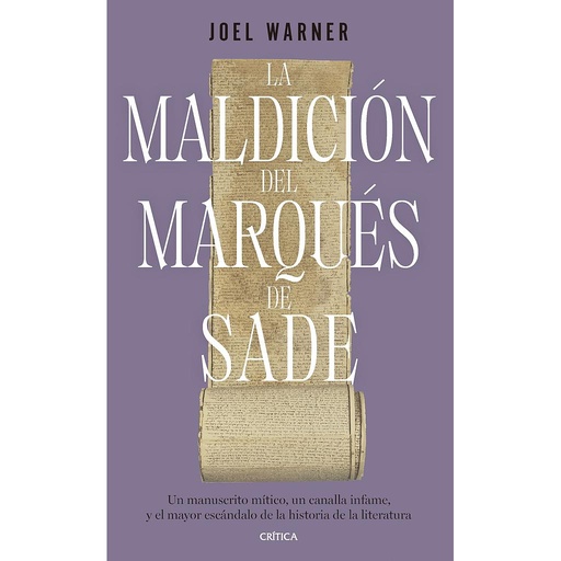 [9788491995876] La maldición del Marqués de Sade