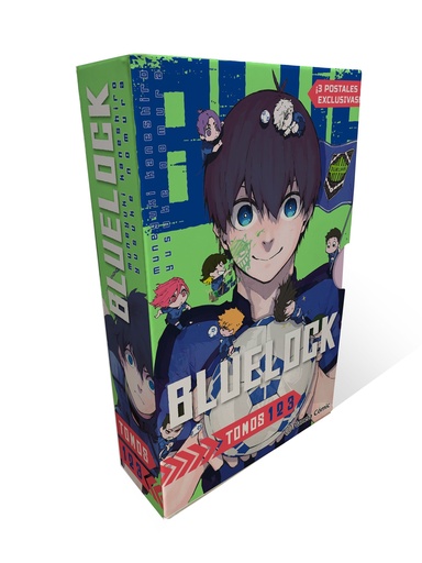 [9788411610346] Shonen Starter Set Blue Lock nº 1+2+3