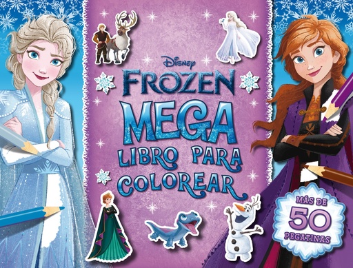 [9788418939495] Frozen. Megalibro para colorear 2