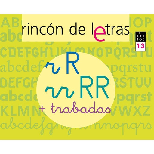 [9788421835975] RINCÓN DE LETRAS. Cuaderno 13. Lectoescritura