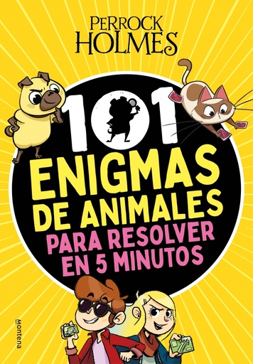 [9788418318948] Perrock Holmes - 101 enigmas de animales para resolver en 5 minutos