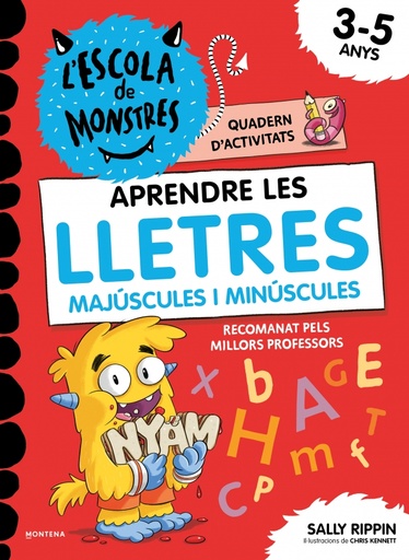 [9788419241016] L'Escola de Monstres. Quadern d'activitats - Aprendre les LLETRES majúscules i minúscules