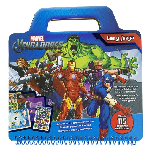 [9788415343967] Los Vengadores. Lee y juega