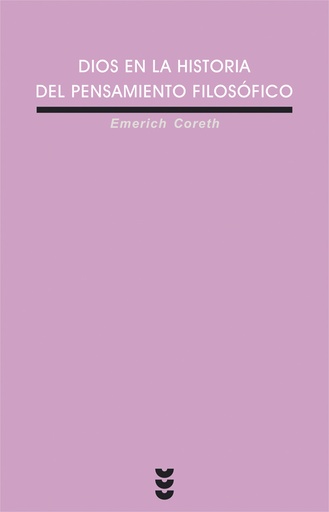 [9788430116232] Dios en la historia del pensamiento filosófico