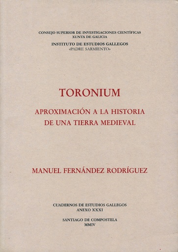 [11070] Toronium: aproximación a la historia de una tierra medieval