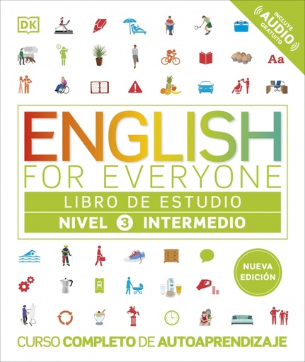 [9780241281680] English for Everyone - Libro de estudio (nivel 3 Intermedio)