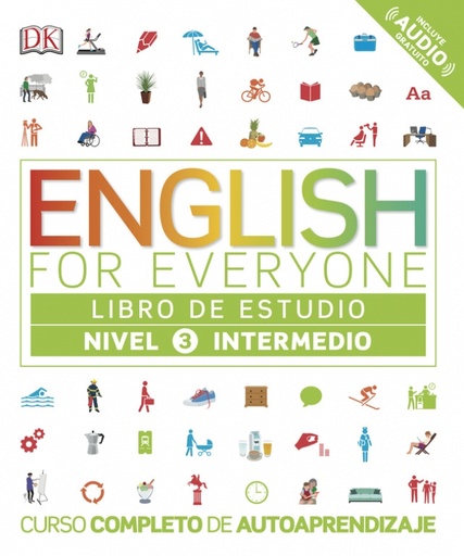 [9780241281680] English for Everyone - Libro de estudio (nivel 3 Intermedio)